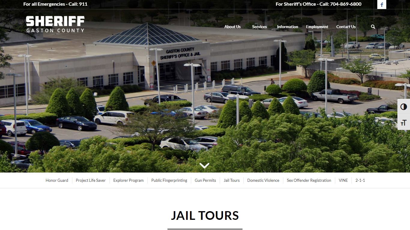 Jail Tours – Sheriff